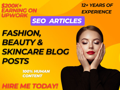 SEO Optimized beauty, fashion blog & Fashion articles/Blog Post/Fashion