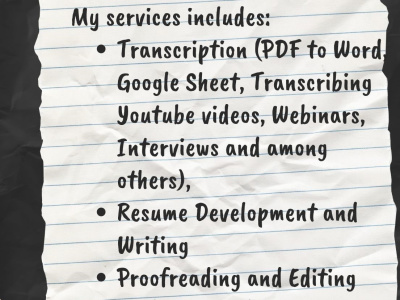 An effective resume development which enhance your overall qualifications