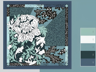 Creative pattern designs for scarves