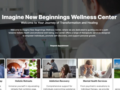 Therapy Website Therapist Design for Psychotherapists