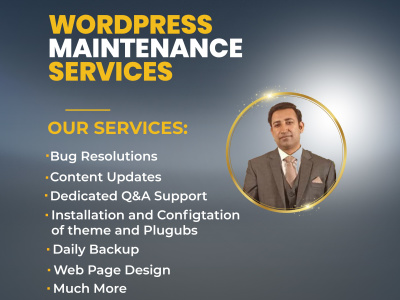 WordPress website maintenance services,  support and help