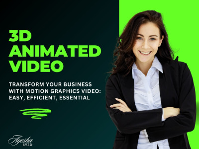Custom 3d animated, 3d modeling, 3d Isometric video, 3d render, 3d video
