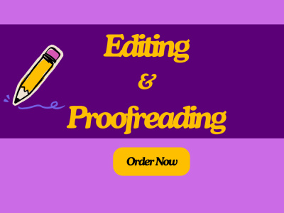 A native English proofreader and editor