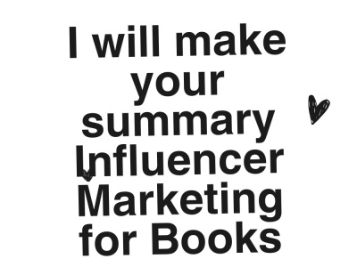 Influencer Marketing for Books