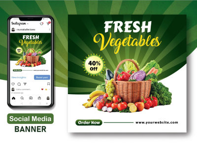 Animated Social Media Post Design for Marketing & Advertising