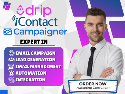 Drip Email Marketing solution Email Automations iContact Email Campaigner