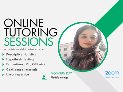 Statistical and machine learning tutoring sessions