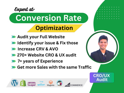 Conversion Rate Optimization for Shopify Ecommerce site| CRO & UI/UX audit