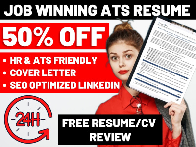 Resume Writing: ATS Resume/CV, Cover Letter, LinkedIn by Pro Resume Writer
