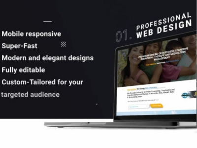 A modern, responsive wordpress website design in 24 hours
