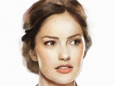 Watercolor portrait from your photo
