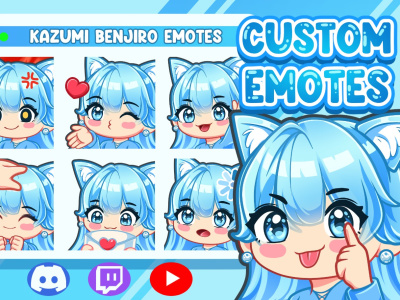 Amazing custom emotes for you streaming needs. | Upwork