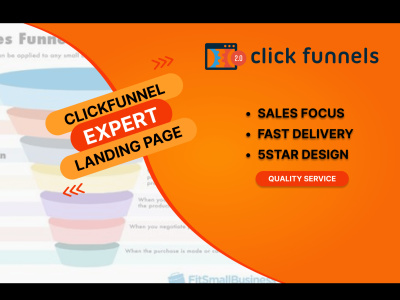 Landing page design on ClickFunnel, Divi and Elementor