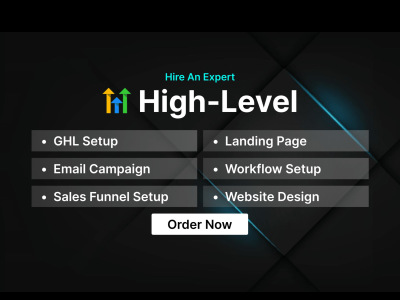 GoHighLevel Landing Page, Sales Funnel, Lead Generation Funnel, Automation