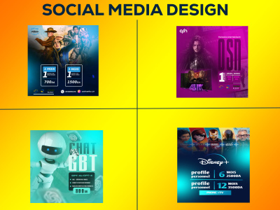 Creative Social Media Posts, Banner, Cover Design