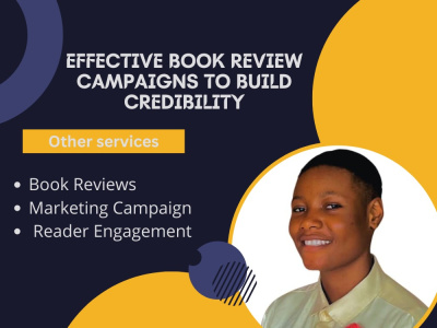 An Effective Book Review Campaigns to Build Credibility