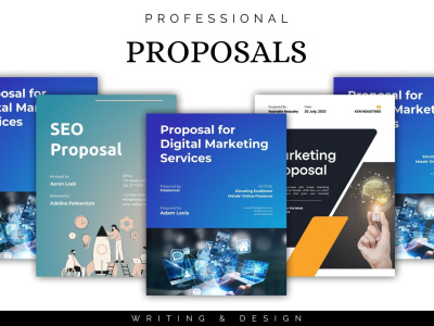 Professional Proposal Writing and Design Aligned with Your Branding