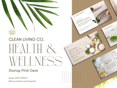A Health and Wellness Pitch Deck Design