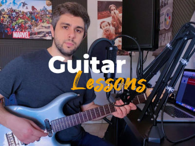 Guitar lessons from a professional musician