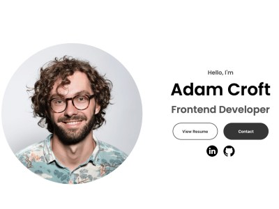 A wonderful resume portfolio, fully functional website.