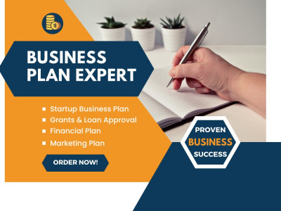 A professional business plan for your startup, business, and loan approval
