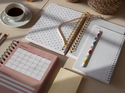Support with the Manufacturer printing of Planners and Journals in China.