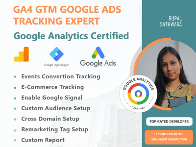 Google Certified GA4 GTM Expert | Google Ads Goal Setup