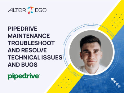 Pipedrive Maintenance (Troubleshoot and resolve technical issues and bugs)