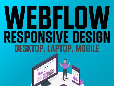 Your existing Webflow site upgraded with responsive design | Upwork