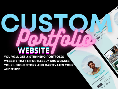 A creative portfolio website for your business