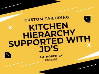 Custom tailoring kitchen bridge & job description for your business model