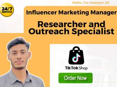 Influencer Marketing Manager - Researcher and Outreach Specialist