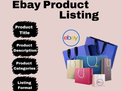 EBay Product Listing | E-commerce Data Entry