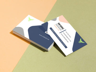 Minimalist business card, Letterhead and Stationery Design