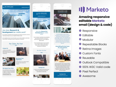 Mobile Responsive Marketo Template made by Marketo Developer Upwork Mobile Responsive Marketo Template made by Marketo Developer Upwork