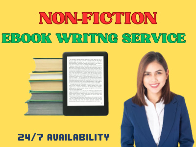Non-fiction eBooks Writer/Ghostwriter to write your eBook on any Topic
