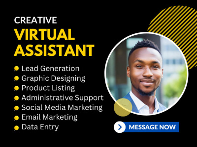 A personal virtual assistant, administrative assistant and graphic designer