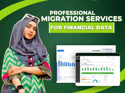 Migration service for financial data from one software to another
