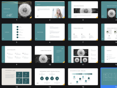 PowerPoint presentation design touch ups, branding, and layout design.