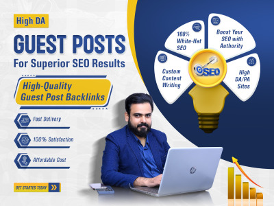 Premium High DA Guest Post Backlinks for Superior SEO Results
