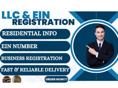 Ein and llc registration for non US resident with seller permit llc company