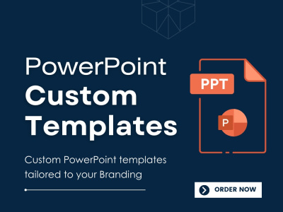 Custom PowerPoint Template Design & Master Slide for Business Presentations