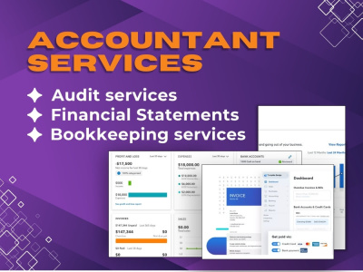 Financial statements, bookeeping, audit services