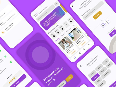 Modern and Minimal UI UX of Mobile Applications, | Upwork