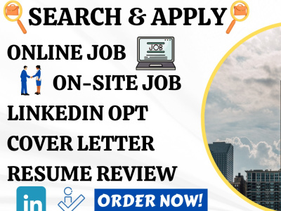 Search and apply for remote jobs and onsite jobs or any job application