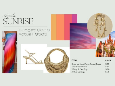 Personal styling assistance for events