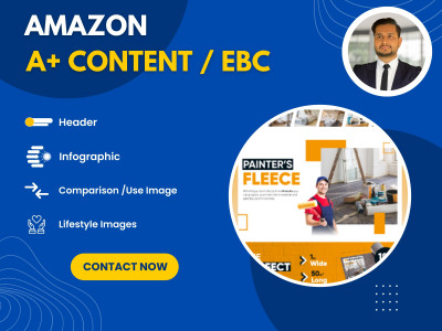 Amazon A+ Content / EBC Design and Upload