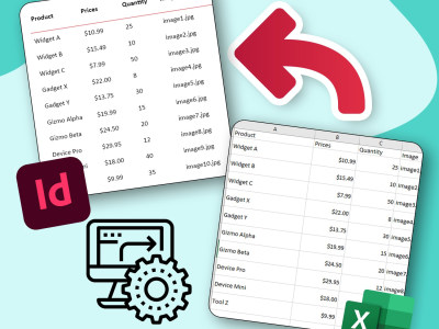 Custom scripts to automate your Indesign, Illustrator or Photoshop