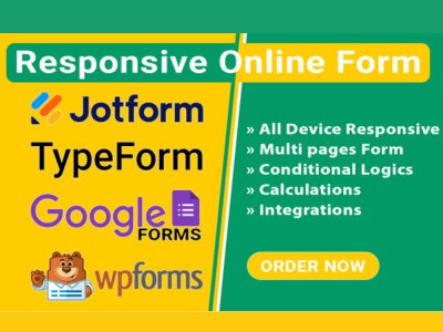 Online survey fillable form google form survey monkey jotform questionPro