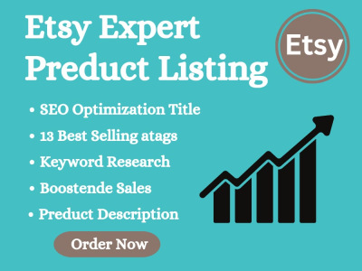 Etsy Expert | Etsy SEO | Esty Listing | Etsy Marketing | Etsy Store Manager